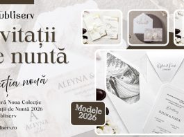 Descoperă Noua Colecție de Invitații de Nuntă 2026 de la Publiserv – De la Minimalist Până la Eleganță Descoperă Noua Colecție de Invitații de Nuntă 2026 de la Publiserv - De la Minimalist Până la Eleganță