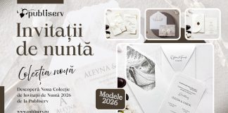 Descoperă Noua Colecție de Invitații de Nuntă 2026 de la Publiserv – De la Minimalist Până la Eleganță Descoperă Noua Colecție de Invitații de Nuntă 2026 de la Publiserv - De la Minimalist Până la Eleganță